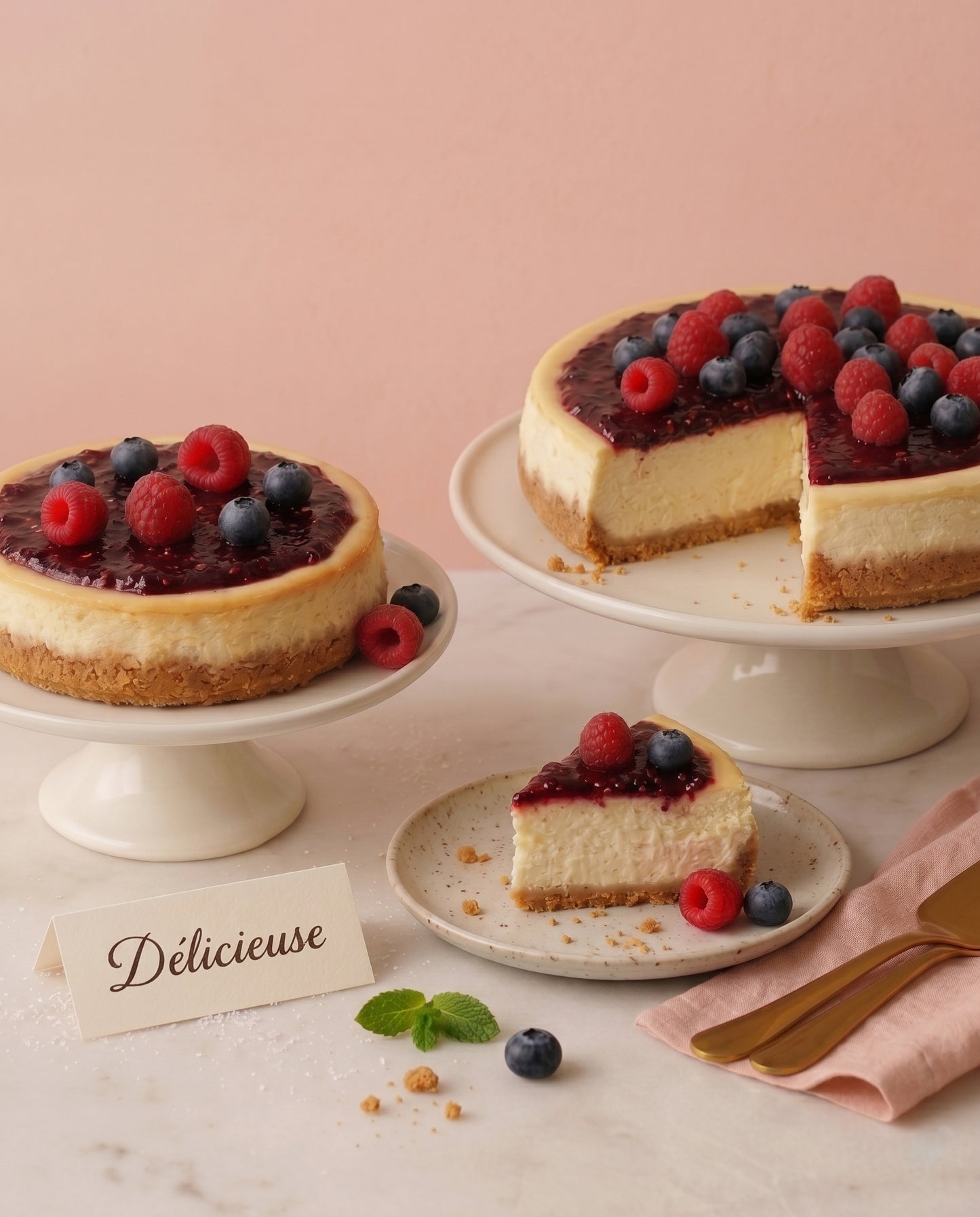 Fresh Berries Cheesecake