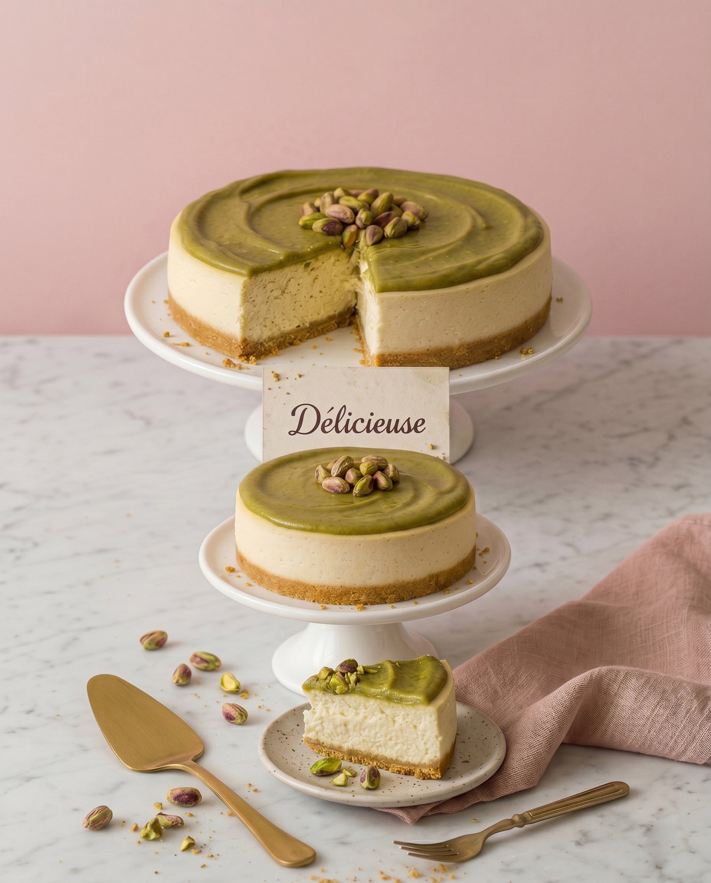 Pistachio Cheesecake