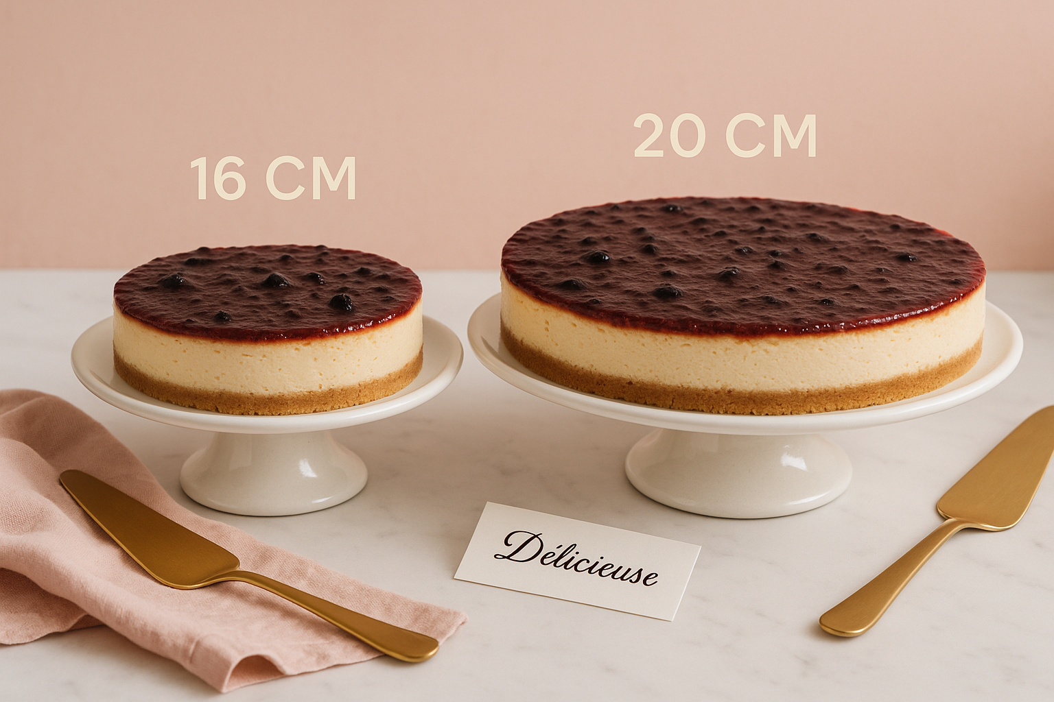 Mixed Berries Cheesecakes without Fresh Berries - full jam coverage